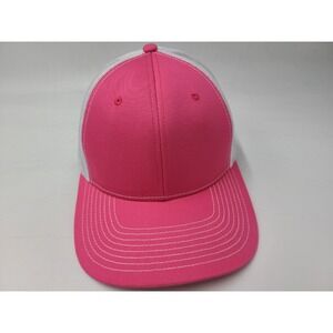 Blank Plain Sweet Caps Mesh Trucker Snapback Hat Casual Dad Men Women Pink White
